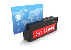 Declined Credit Card