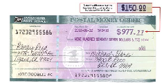 Money Order Example Format